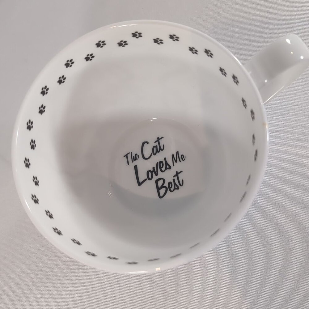 Portobello By Inspire Mug Cats Cat Loves Me Best Paw Prints England Bone China - Picture 2 of 13